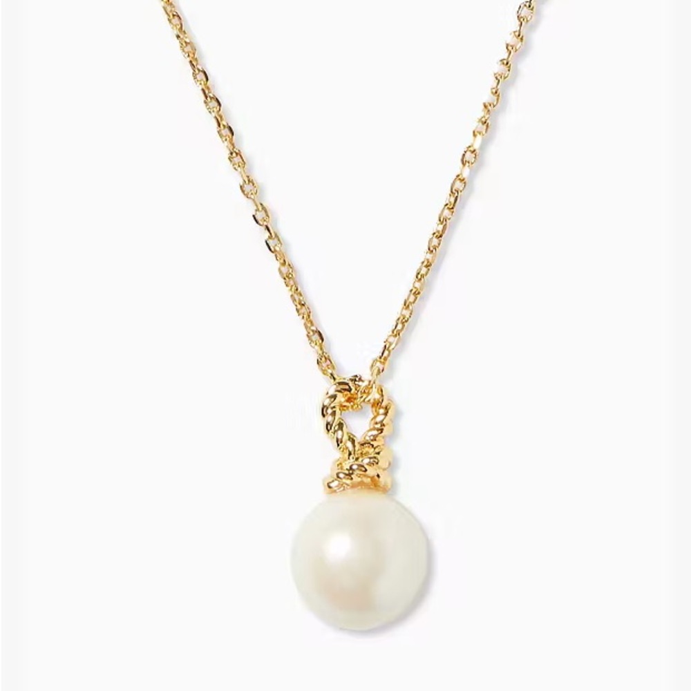 Kate Spade Sailor's Knot Drop Pendant Necklace